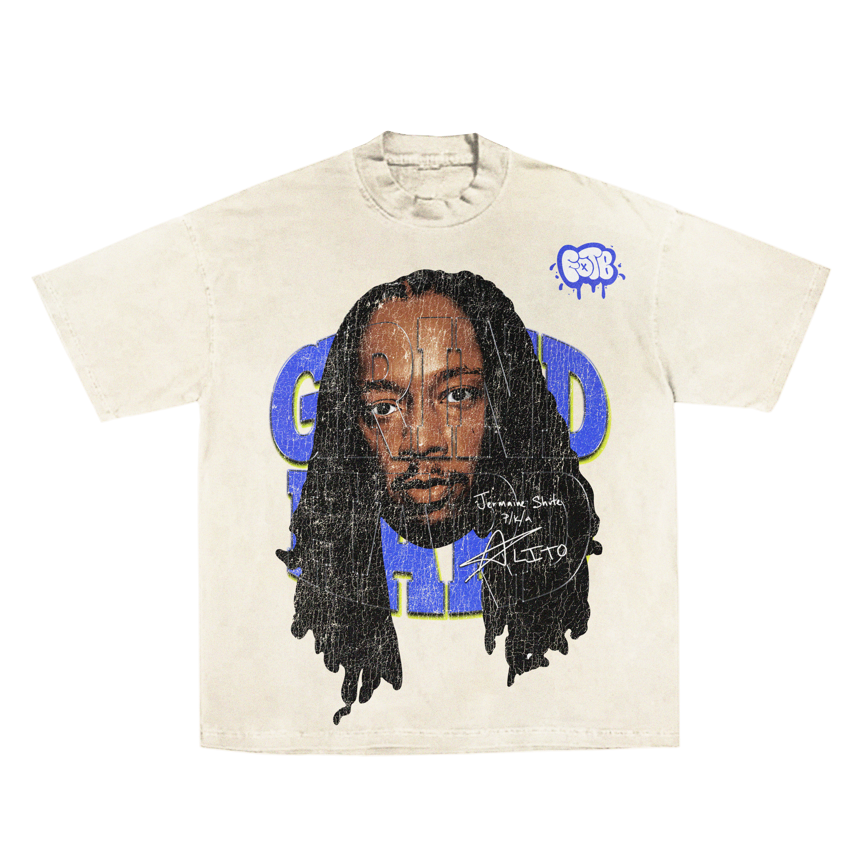 "Tenn-a-Keyan" F.A.T Face Tee (Cream)
