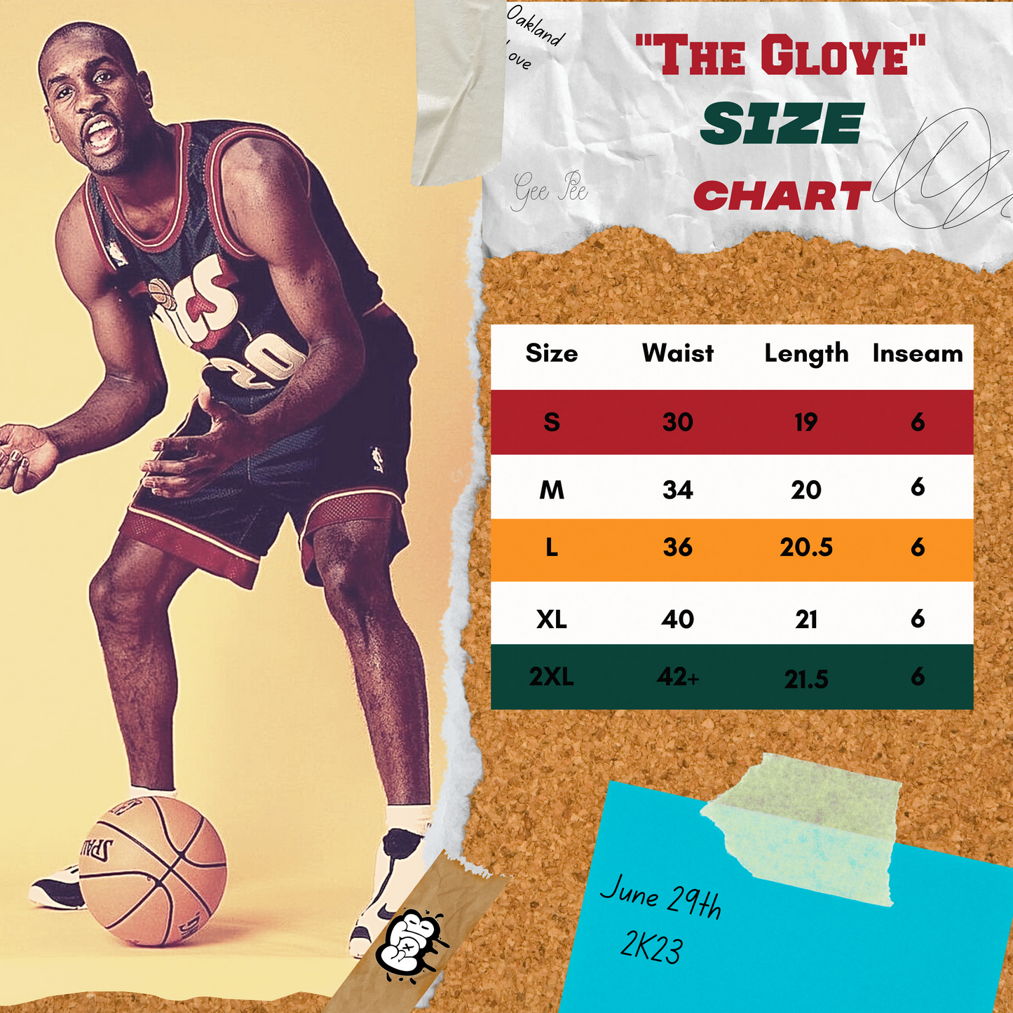 "The Glove" Hoop Shorts